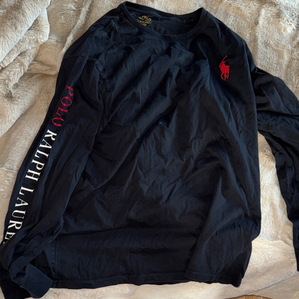 Polo by Ralph Lauren Men's black  Long Sleeve Tee
